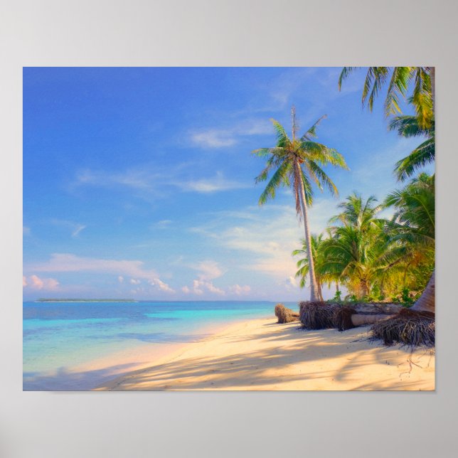 Póster Islas Tropicales de Filipinas (Frente)