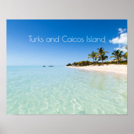 Póster Islas Turcas y Caicos