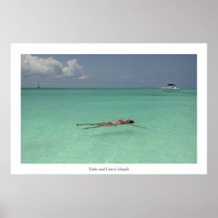 Póster Islas Turcas y Caicos