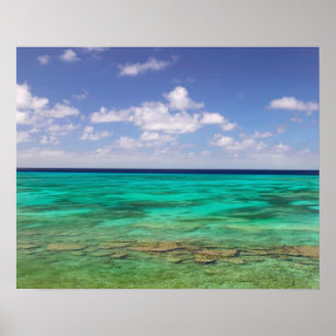 Póster Islas Turcas y Caicos, Isla Gran Turca, Cockburn 3