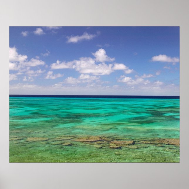 Póster Islas Turcas y Caicos, Isla Gran Turca, Cockburn 3 (Frente)