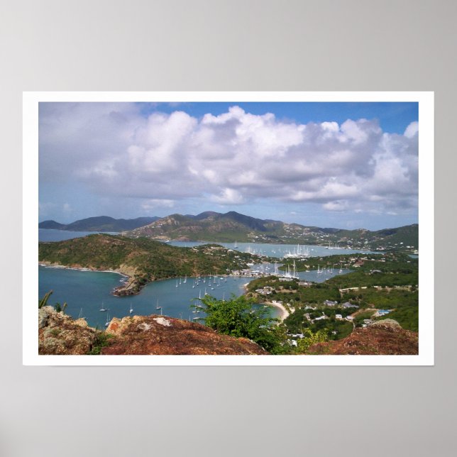 Póster Islas Vírgenes Británicas (Frente)