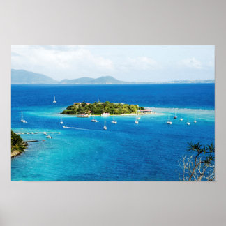 Póster Islas Vírgenes Británicas