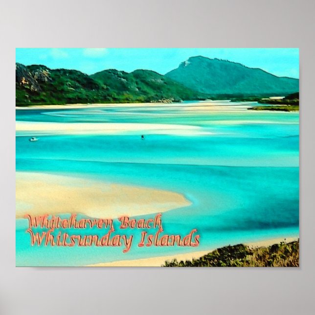 Póster Islas Whitsunday - Australia - Poster (Frente)