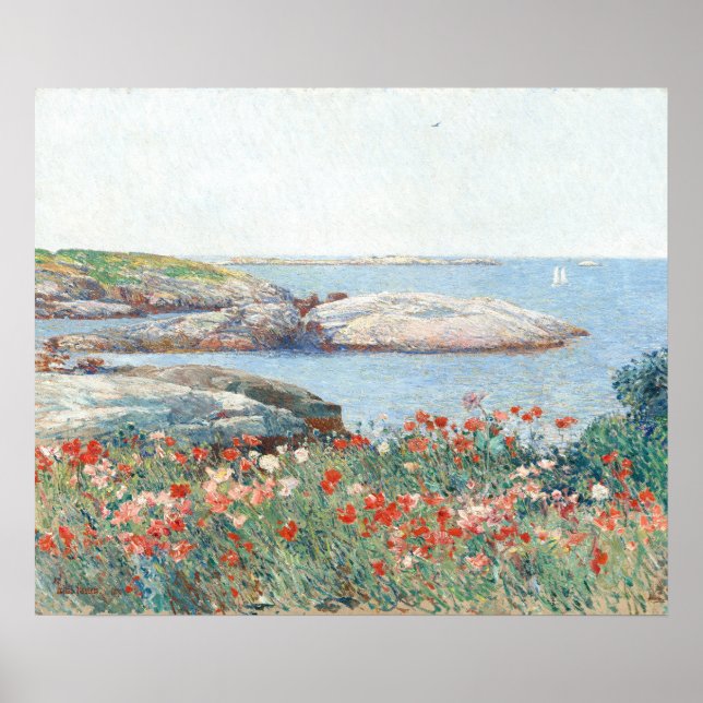 Póster Isles Shoals - Poster Bella Artes de Childe Hassam (Frente)