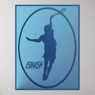 Póster iSMASH Tennis framed Poster