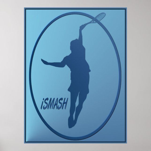 Póster iSMASH Tennis framed Poster (Frente)