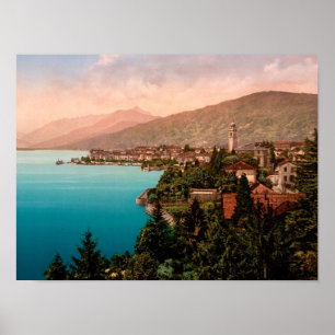 Póster Isola Pallanza Lake Maggiore Italia
