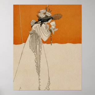 Póster Isolda, Beardsley, Aubrey