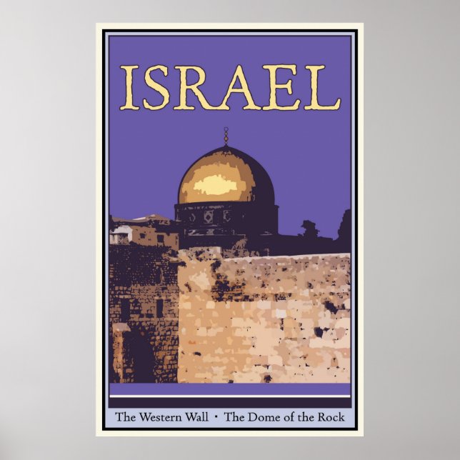 Póster Israel (Frente)