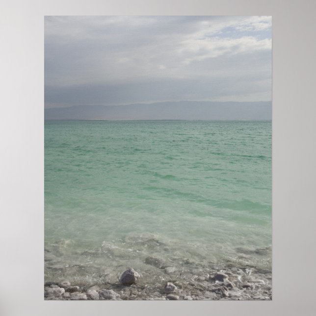 Póster Israel, Dead Sea, seascape (Frente)
