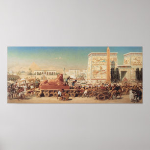 Póster Israel en Egipto
