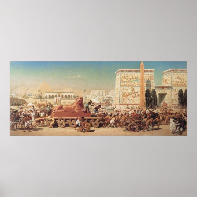 Póster Israel en Egipto (Frente)
