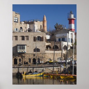 Póster Israel, Tel Aviv, Jaffa, Jaffa Old Port