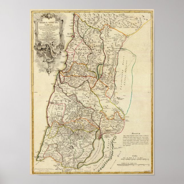 Póster Israel y Palestina (Frente)