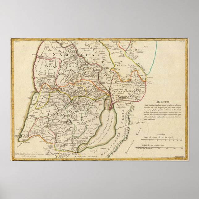 Póster Israel y Palestina (Frente)