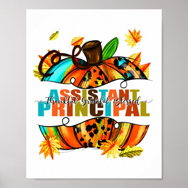 Póster Istant Principal Agradecido Agradecimiento Bendeci (Frente)