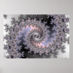 Póster Isvirvel - Poster fractal