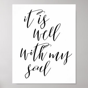 Póster It Is Well With My Soul Poster
