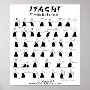 Póster Itachi Jo Kata #1 Poster