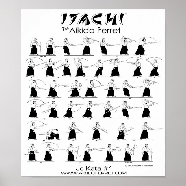 Póster Itachi Jo Kata #1 Poster (Frente)