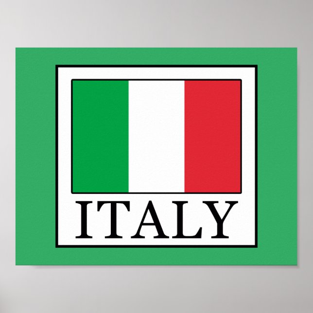 Póster Italia (Frente)