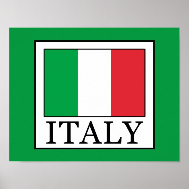 Póster Italia (Frente)