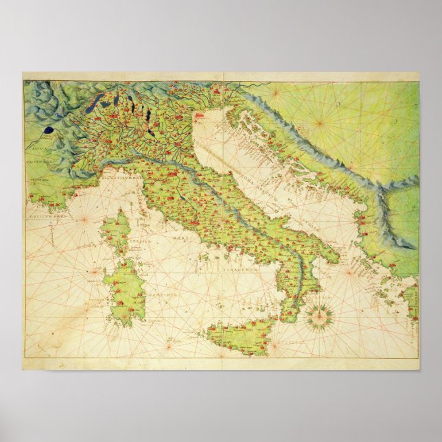 Póster Italia (Frente)