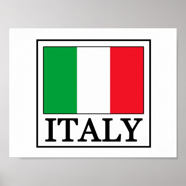 Póster Italia (Frente)