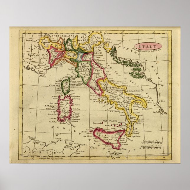 Póster Italia 3 (Frente)