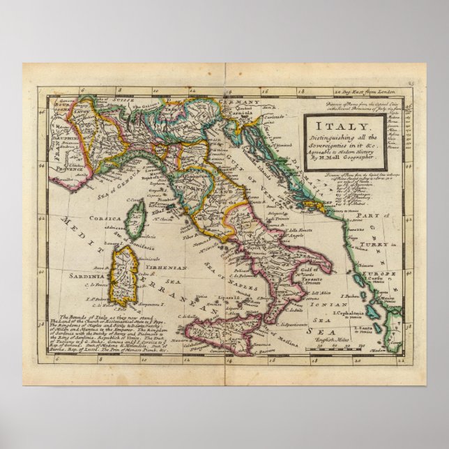 Póster Italia 5 (Frente)