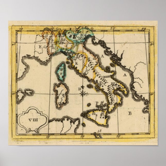 Póster Italia 7 (Frente)