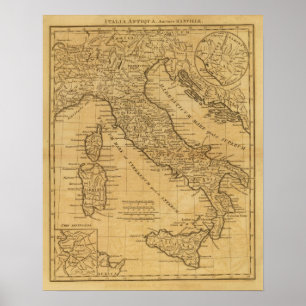 Póster Italia antigua