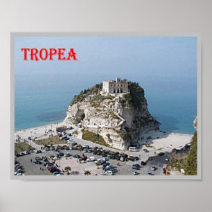 Póster Italia - Calabria - Tropea -