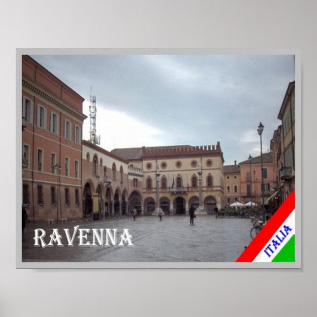 Póster Italia - Emilia Romagna - Ravenna - (Frente)
