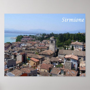 Póster Italia - Lago Garda - Sirmione -