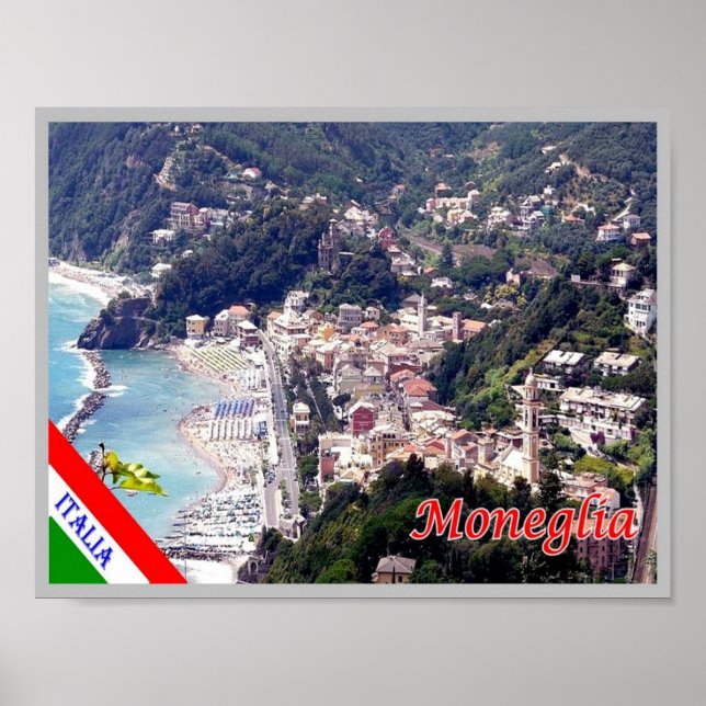 Póster Italia - Liguria - Mongolia - (Frente)