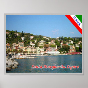 Póster Italia - Liguria - Santa Margherita Ligure -