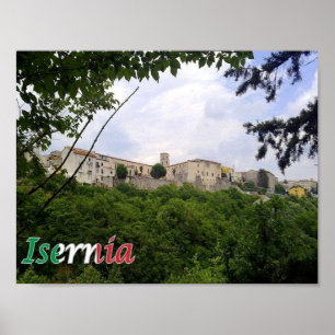 Póster Italia - Molise - Isernia - Glimpse -