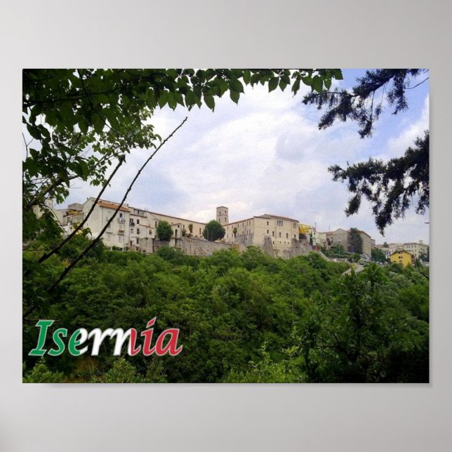 Póster Italia - Molise - Isernia - Glimpse - (Frente)