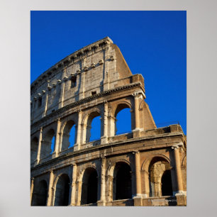 Póster Italia, Roma, Coliseo