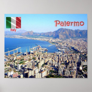 Póster Italia - Sicilia - Palermo -