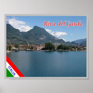 Póster Italia - Trentino Alto Adige - Riva del Garda
