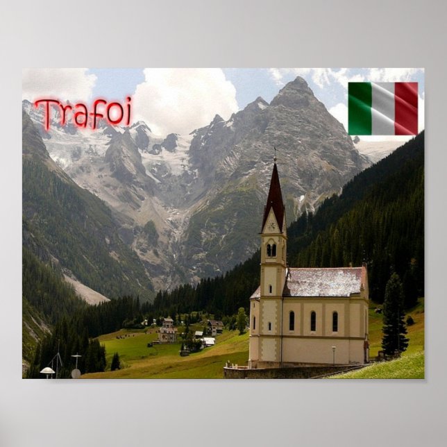 Póster Italia - Trentino Alto Adige Südtirol - Trafoi - (Frente)
