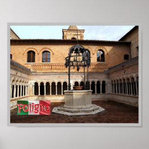 Póster Italia - Umbría - Foligno