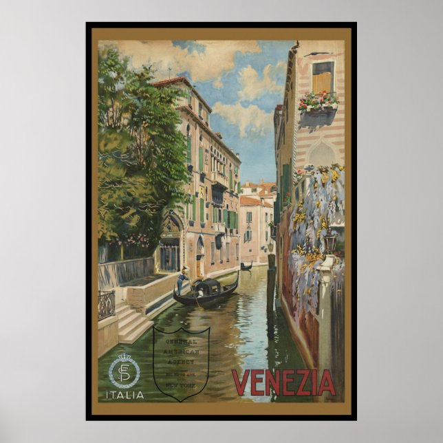 Póster Italia Venezia (Frente)