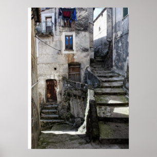 Póster Italia vieja