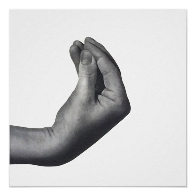 Póster Italian Hand (Anverso)