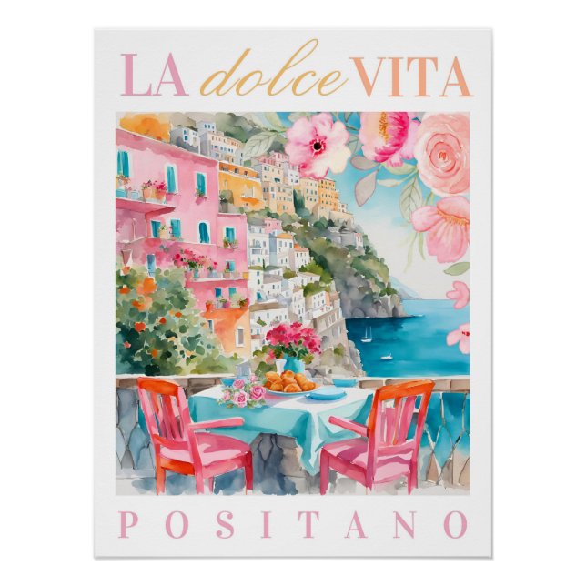 Poster italiano La Dolce Vita (Anverso)