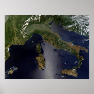 Póster Italy and Southeast France